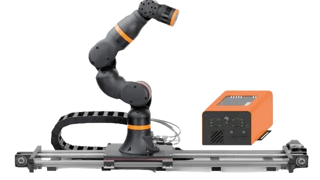 ReBeL Cobot incl. seventh axis | 500-3000 mm stroke | igus Robot Control Version