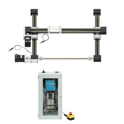 Flat Linear Robot | 2 DOF | 300x300mm | 8kg