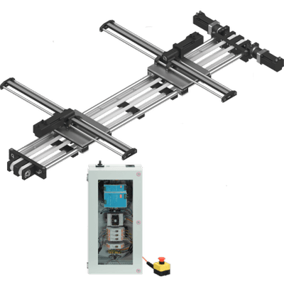XY Actuator (Single Rail) | 2DOF | 1000x750mm | 5kg