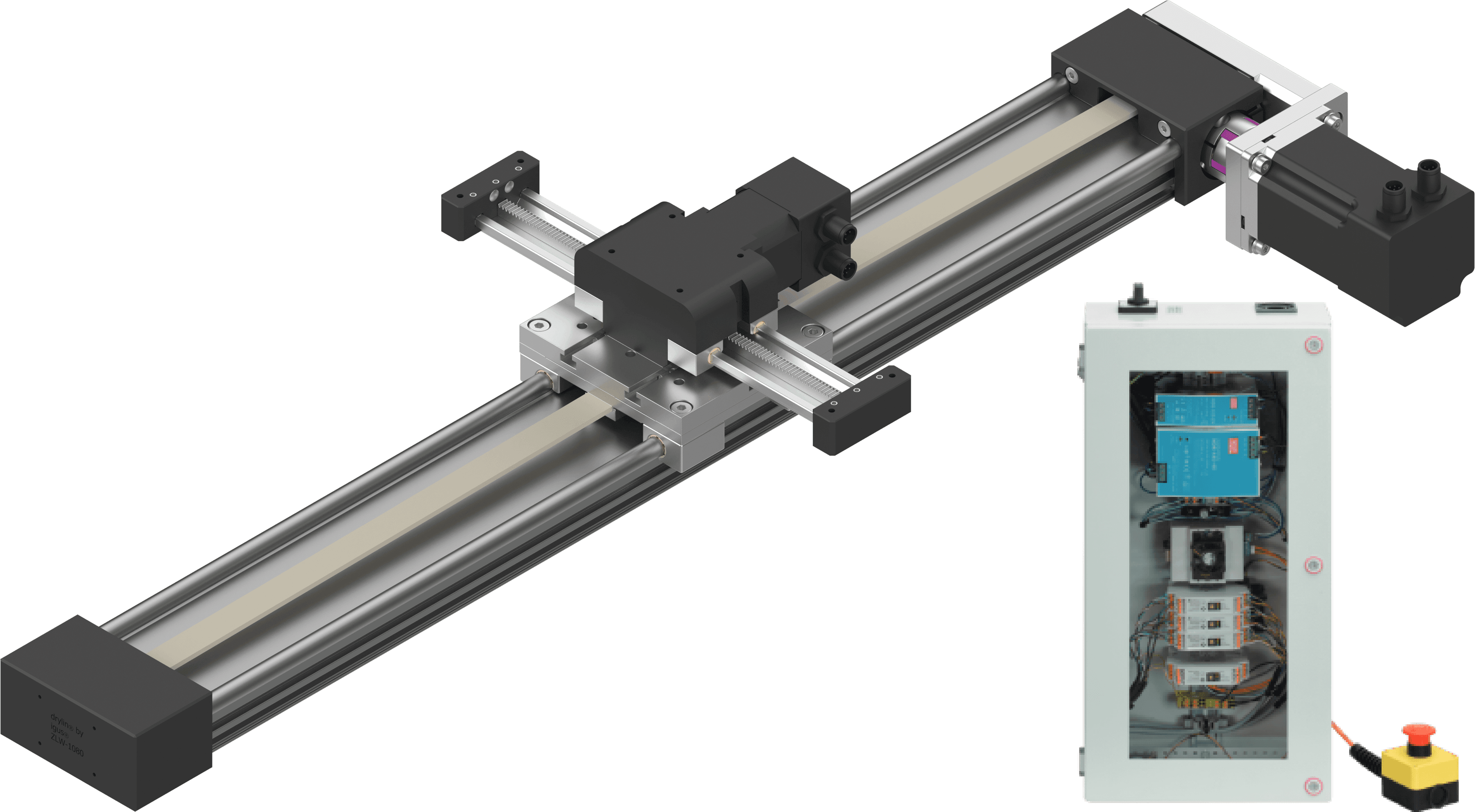 Line Robot LG-0001 | 2 DOF | 500x150mm | 5kg
